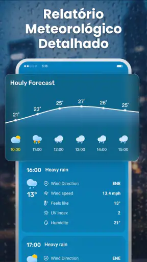 Previsão do tempo: Live Alerts screenshot