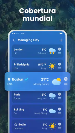 Previsão do tempo: Live Alerts screenshot
