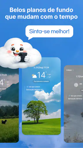 WeatherPop Português (+alarme) screenshot