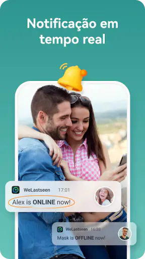 WeLastseen:Chat App Rastreador screenshot