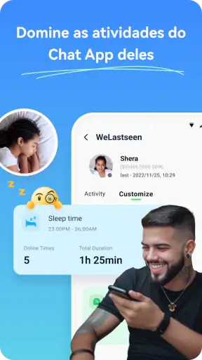 WeLastseen:Chat App Rastreador screenshot