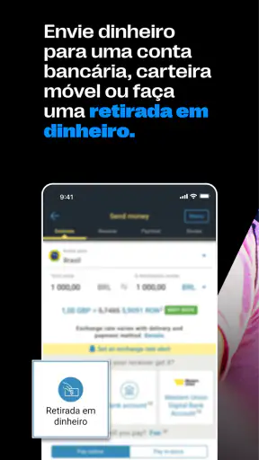 Western Union Enviar Dinheiro screenshot