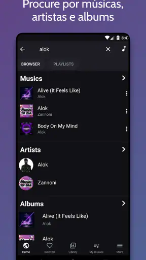 Whatlisten: Player de música screenshot