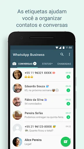 WhatsApp Business screenshot