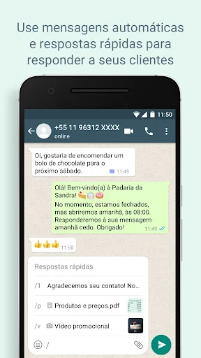 WhatsApp Business screenshot