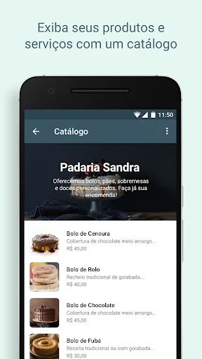 WhatsApp Business screenshot