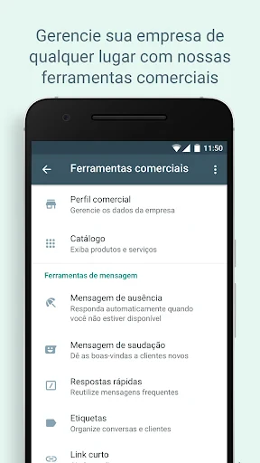 WhatsApp Business screenshot