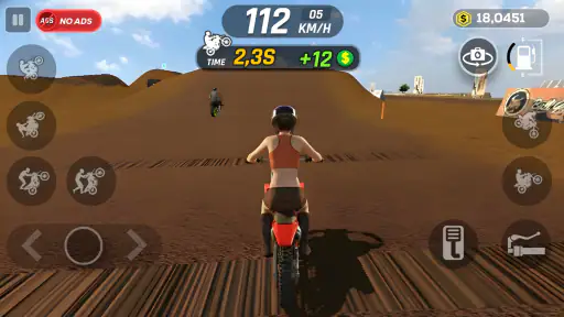 Wheelie Master: Grau 3D screenshot