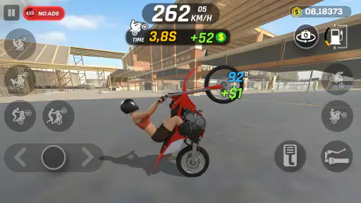 Wheelie Master: Grau 3D screenshot