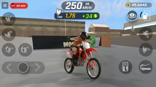 Wheelie Master: Grau 3D screenshot