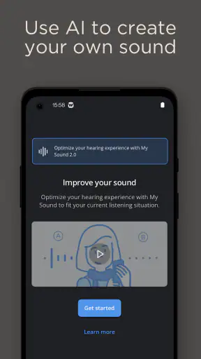WIDEX MOMENT screenshot