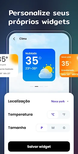 Widgets e Temas: iWidgets screenshot