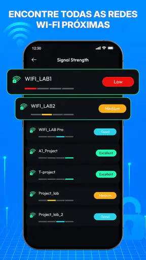 WiFi Master Mostrar senha WiFi screenshot