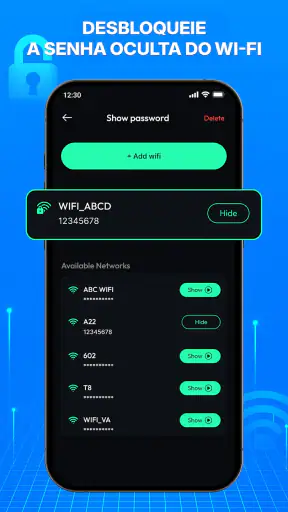 WiFi Master Mostrar senha WiFi screenshot
