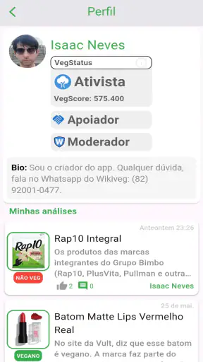 Wikiveg - encontre tudo vegano screenshot