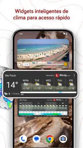 Windy.com - Previsão do tempo screenshot