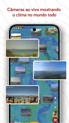 Windy.com - Previsão do tempo screenshot