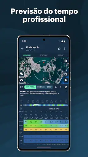 Windy: previsão de surf e vela screenshot
