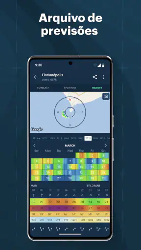 Windy: previsão de surf e vela screenshot
