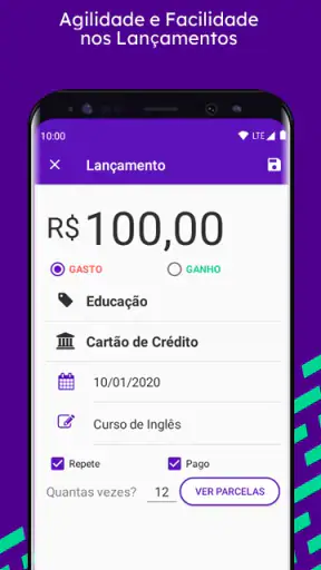 Wisecash - Controle Financeiro screenshot