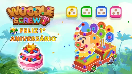 Woodle Screw Jam: Nuts & Bolts screenshot