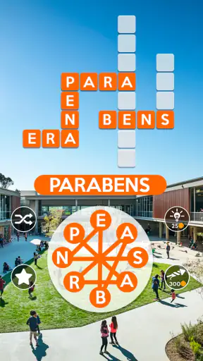 Wordscapes screenshot