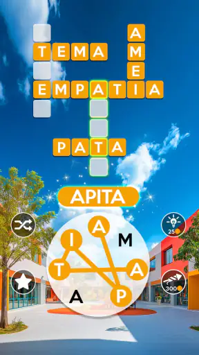 Wordscapes screenshot