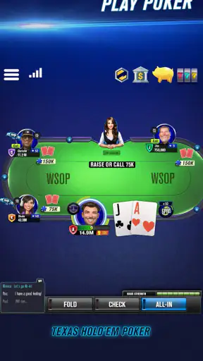 WSOP - Jogos de Poker Online screenshot