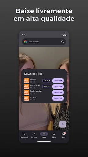 XPlay Navegador Privado screenshot
