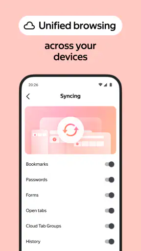 Yandex: Navegador seguro screenshot