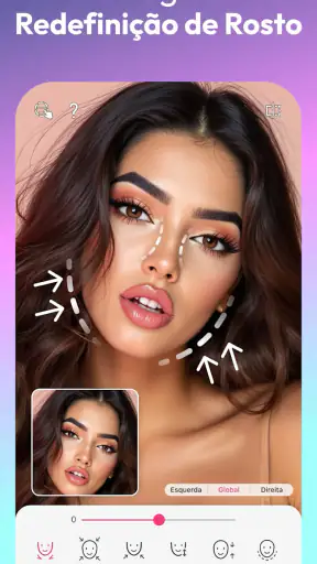 YouCam Makeup - Face Maquiagem screenshot