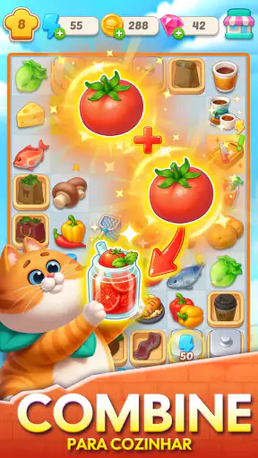 Yumtopia: Combinar e Cozinhar screenshot