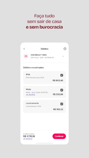 Zapay IPVA, Licenciamento 2025 screenshot