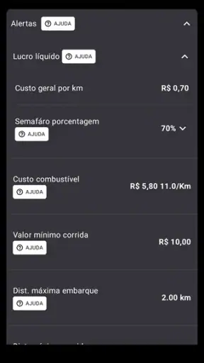 Zeca: Calculadora de Ganhos screenshot
