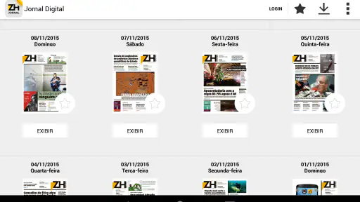 ZH Jornal Digital screenshot