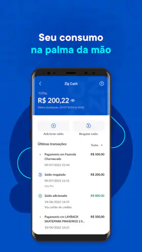 Zig: Ingressos e consumo fácil screenshot
