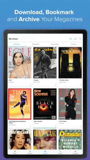 ZINIO - Revistas Digitais screenshot