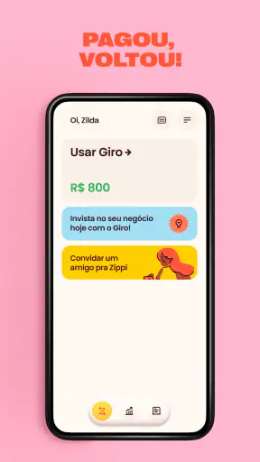 Zippi Crédito do autônomo screenshot