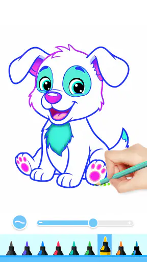 ZooColor: Desenhar e Pintar screenshot