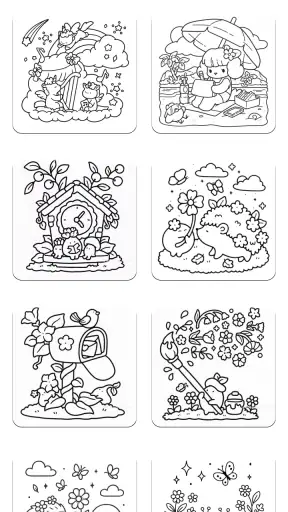ZooColor: Desenhar e Pintar screenshot
