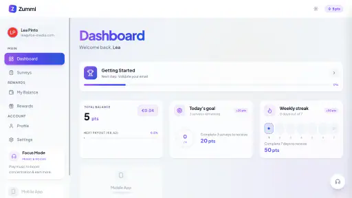 Zummi: Rewards & Surveys screenshot