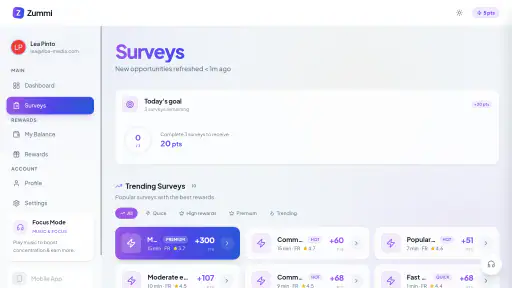 Zummi: Rewards & Surveys screenshot