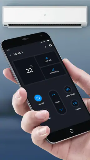 Сontrole de ar condicionado screenshot