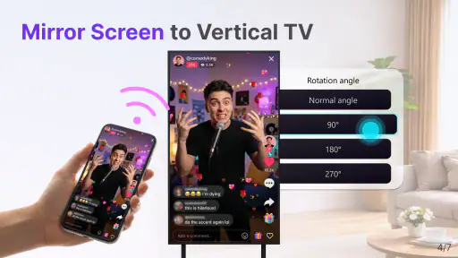 1001 TVs--Spegling av skärmen screenshot