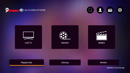 9Xtream Player - TV - Official screenshot