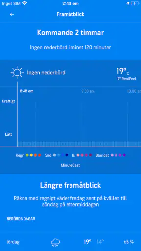 AccuWeather Väder screenshot