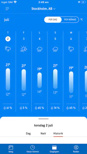 AccuWeather Väder screenshot