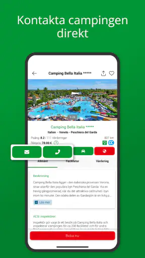 ACSI Campingar Europa screenshot