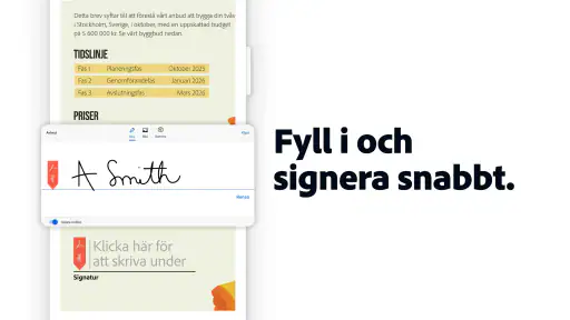 Adobe Acrobat Reader PDF filer screenshot