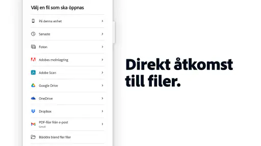 Adobe Acrobat Reader PDF filer screenshot